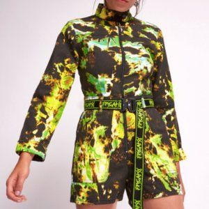 Jaded London Tie Dye Denim Boiler Suit (NWT)